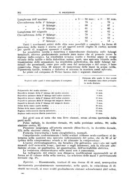 Il policlinico. Sezione medica