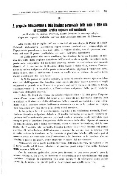 Il policlinico. Sezione medica