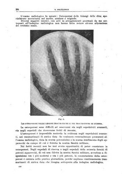 Il policlinico. Sezione medica