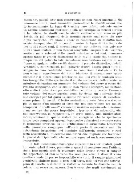 Il policlinico. Sezione medica