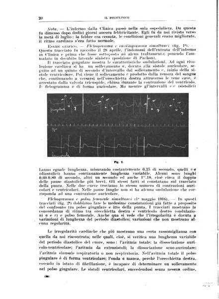 Il policlinico. Sezione medica