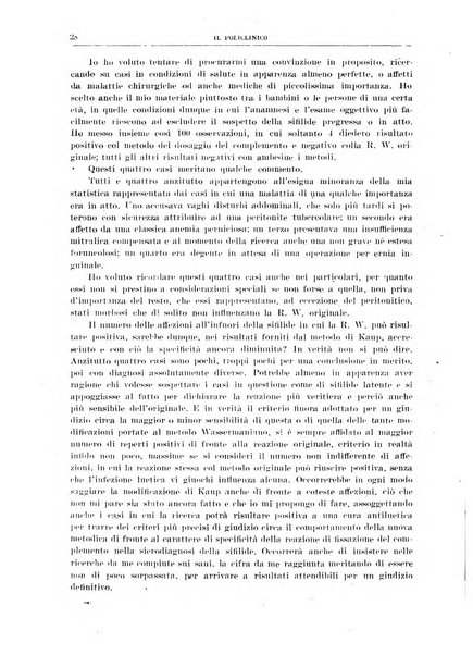 Il policlinico. Sezione medica