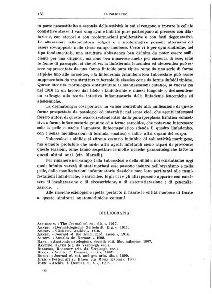 Il policlinico. Sezione medica