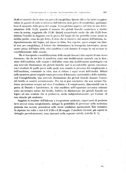 Il policlinico. Sezione medica