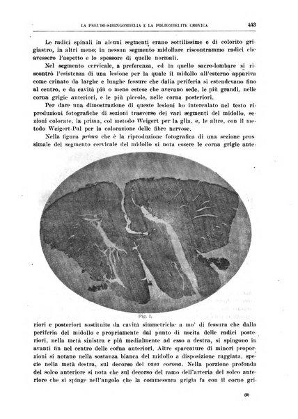 Il policlinico. Sezione medica