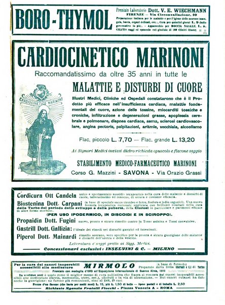 Il policlinico. Sezione medica