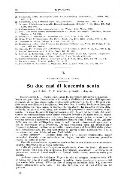 Il policlinico. Sezione medica