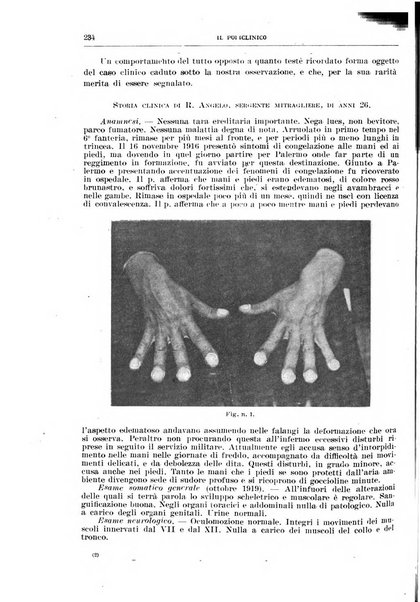 Il policlinico. Sezione medica