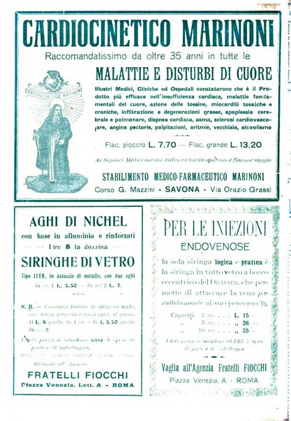 Il policlinico. Sezione medica