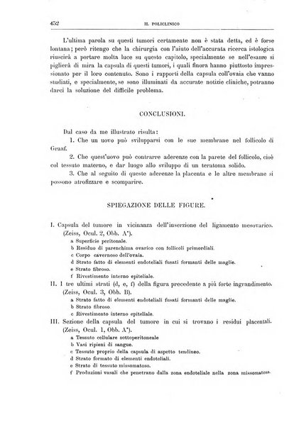 Il policlinico. Sezione chirurgica organo della Società italiana di chirurgia