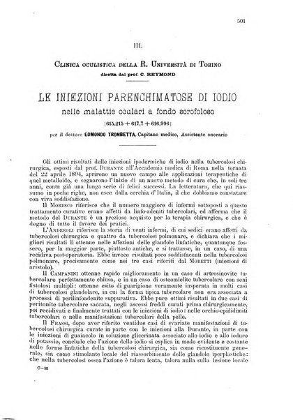 Il policlinico. Sezione chirurgica organo della Società italiana di chirurgia