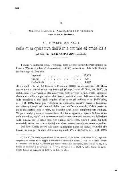 Il policlinico. Sezione chirurgica organo della Società italiana di chirurgia