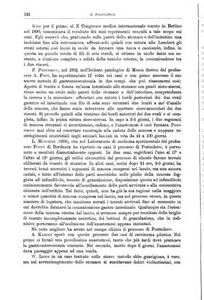 Il policlinico. Sezione chirurgica organo della Società italiana di chirurgia