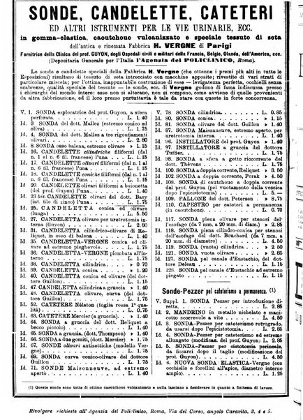 Il policlinico. Sezione chirurgica organo della Società italiana di chirurgia