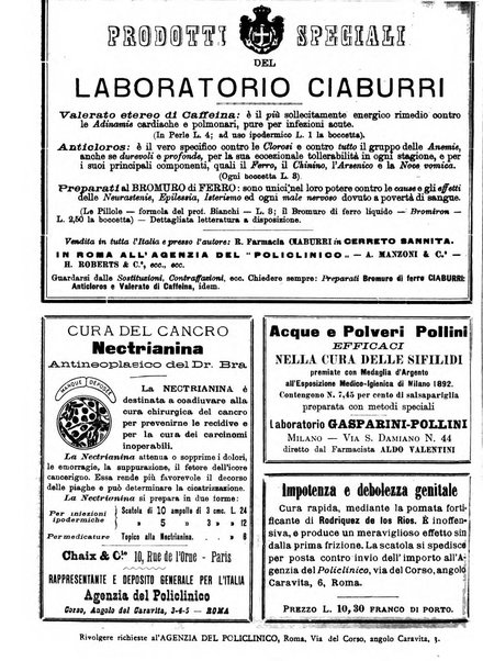 Il policlinico. Sezione chirurgica organo della Società italiana di chirurgia