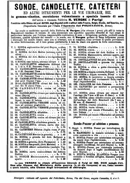 Il policlinico. Sezione chirurgica organo della Società italiana di chirurgia