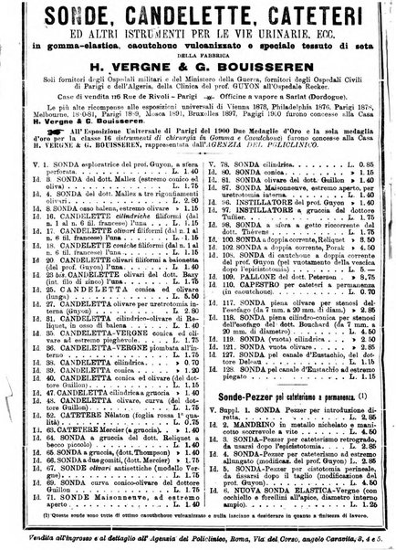 Il policlinico. Sezione chirurgica organo della Società italiana di chirurgia