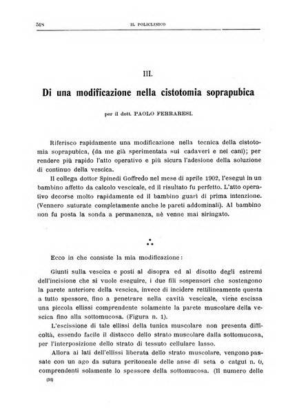 Il policlinico. Sezione chirurgica organo della Società italiana di chirurgia