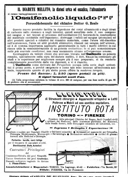 Il policlinico. Sezione chirurgica organo della Società italiana di chirurgia