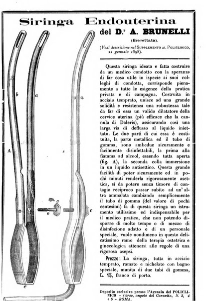 Il policlinico. Sezione chirurgica organo della Società italiana di chirurgia