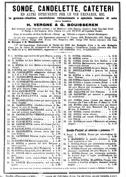 Il policlinico. Sezione chirurgica organo della Società italiana di chirurgia