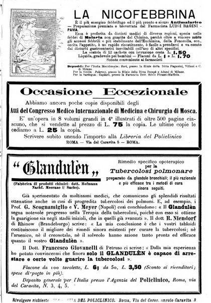 Il policlinico. Sezione chirurgica organo della Società italiana di chirurgia