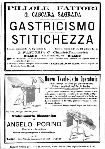 Il policlinico. Sezione chirurgica organo della Società italiana di chirurgia