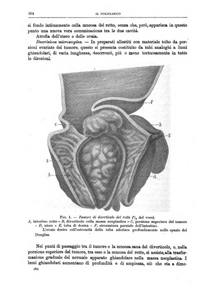 Il policlinico. Sezione chirurgica organo della Società italiana di chirurgia