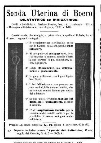 Il policlinico. Sezione chirurgica organo della Società italiana di chirurgia