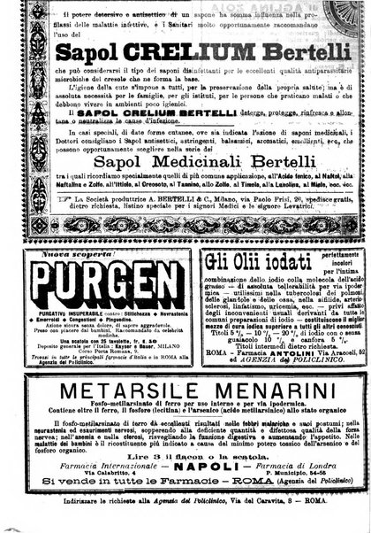 Il policlinico. Sezione chirurgica organo della Società italiana di chirurgia