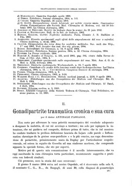 Il policlinico. Sezione chirurgica organo della Società italiana di chirurgia