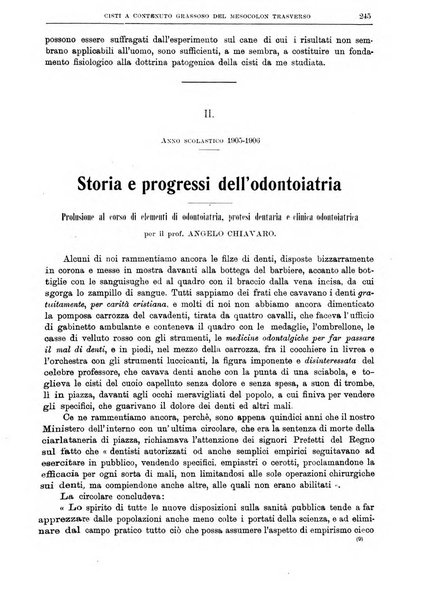 Il policlinico. Sezione chirurgica organo della Società italiana di chirurgia