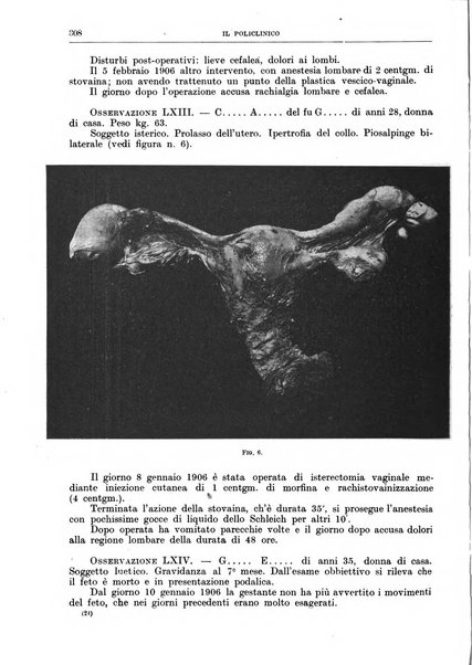 Il policlinico. Sezione chirurgica organo della Società italiana di chirurgia