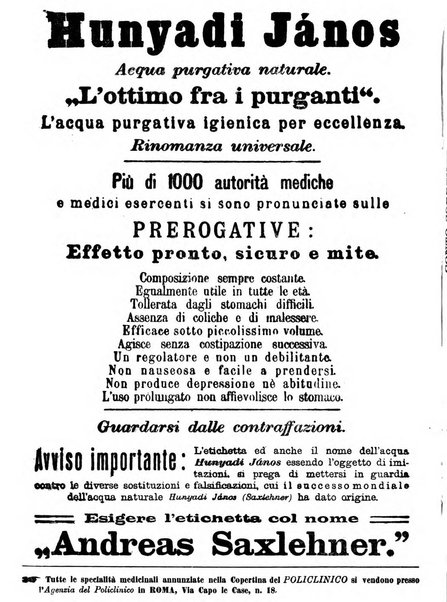 Il policlinico. Sezione chirurgica organo della Società italiana di chirurgia