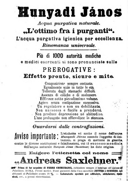 Il policlinico. Sezione chirurgica organo della Società italiana di chirurgia