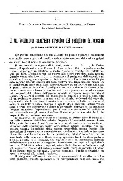 Il policlinico. Sezione chirurgica organo della Società italiana di chirurgia