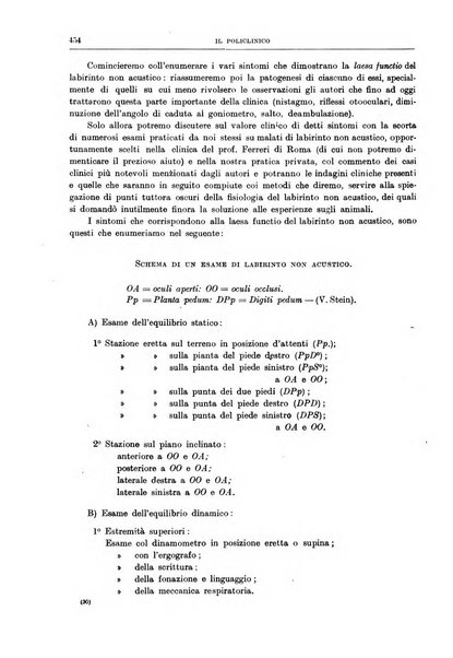 Il policlinico. Sezione chirurgica organo della Società italiana di chirurgia