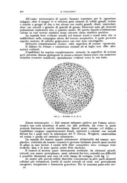 Il policlinico. Sezione chirurgica organo della Società italiana di chirurgia