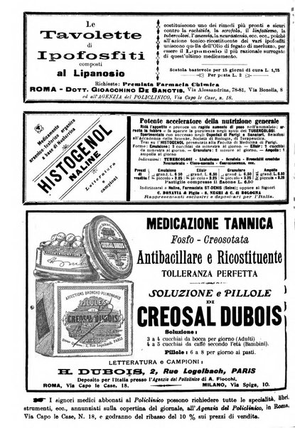 Il policlinico. Sezione chirurgica organo della Società italiana di chirurgia