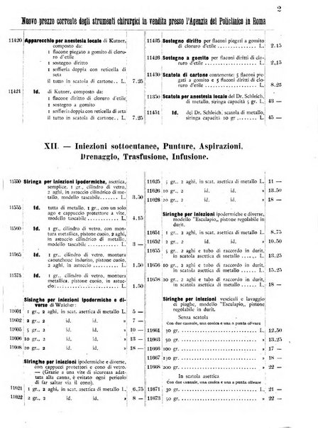 Il policlinico. Sezione chirurgica organo della Società italiana di chirurgia