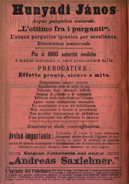 Il policlinico. Sezione chirurgica organo della Società italiana di chirurgia