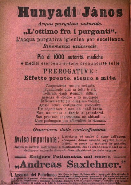 Il policlinico. Sezione chirurgica organo della Società italiana di chirurgia