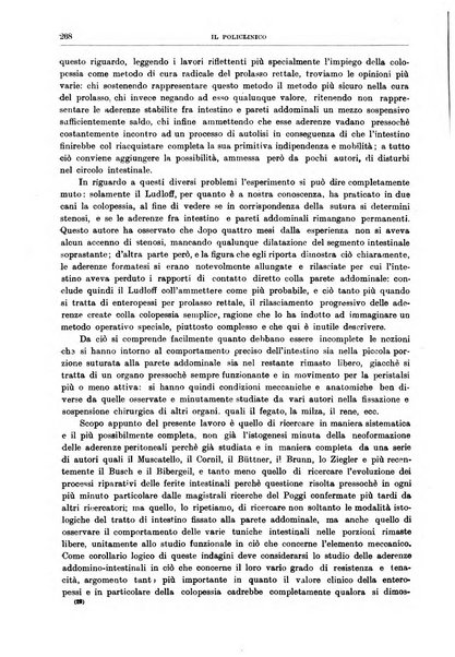 Il policlinico. Sezione chirurgica organo della Società italiana di chirurgia