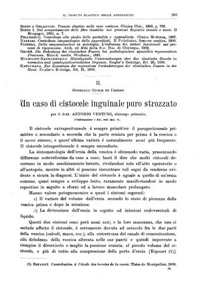 Il policlinico. Sezione chirurgica organo della Società italiana di chirurgia