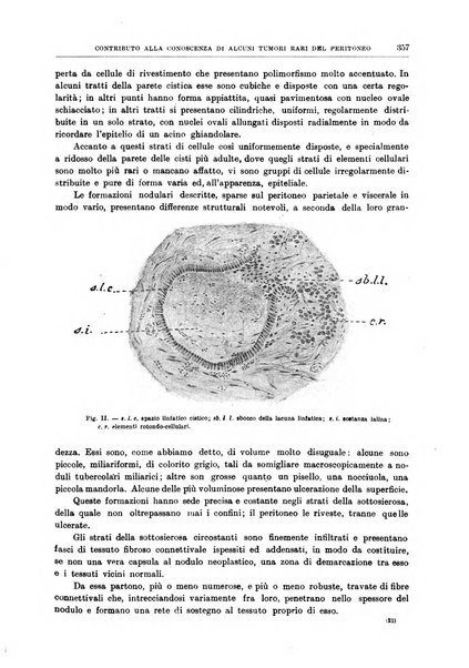 Il policlinico. Sezione chirurgica organo della Società italiana di chirurgia