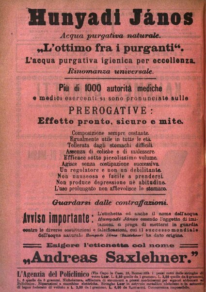 Il policlinico. Sezione chirurgica organo della Società italiana di chirurgia