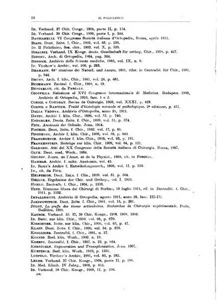 Il policlinico. Sezione chirurgica organo della Società italiana di chirurgia