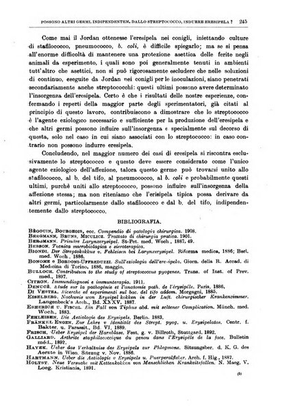 Il policlinico. Sezione chirurgica organo della Società italiana di chirurgia