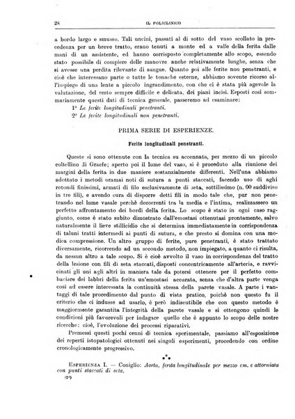 Il policlinico. Sezione chirurgica organo della Società italiana di chirurgia