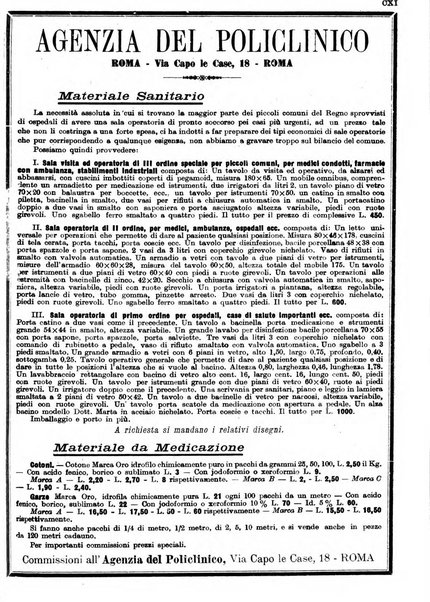 Il policlinico. Sezione chirurgica organo della Società italiana di chirurgia